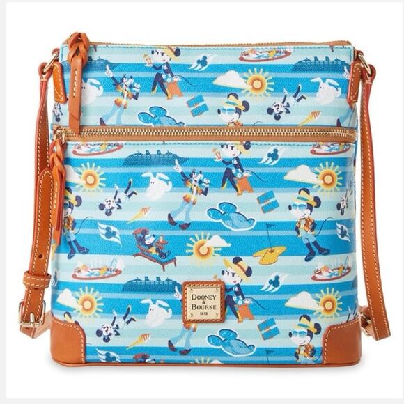 Dooney & Bourke For Disney Handbags - Dooney & Bourke Disney Muna Disney Cruise Line Deck Crossbody